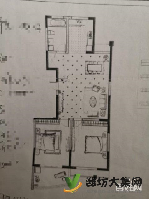 新华日向近精装盛世华庭 两室朝阳 随时看房