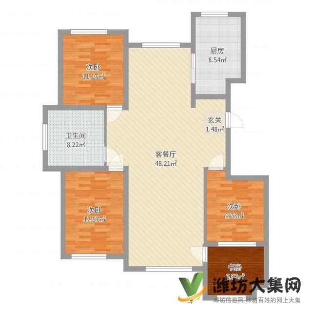 恒信无虚假 金隅园 划实验 一中 H户型 性价比高