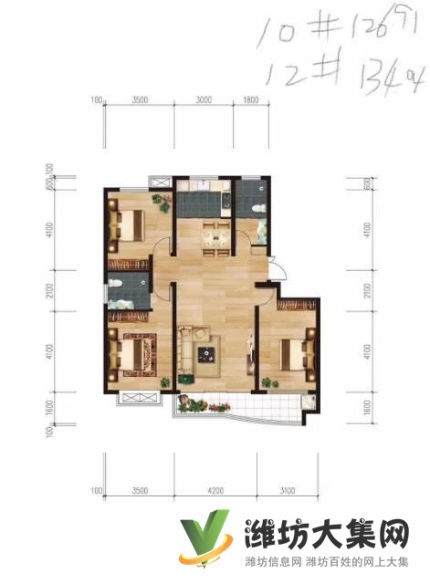 北海路玉清街金尊华府热线楼盘火急