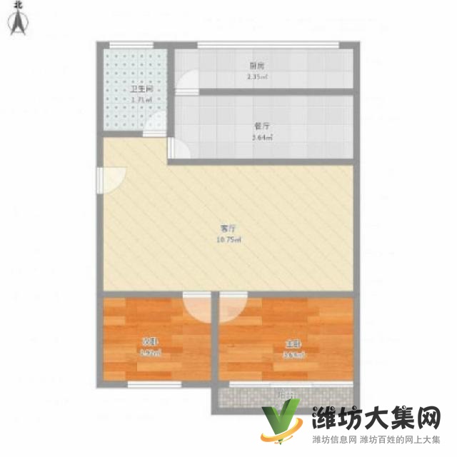 育英中学 潍棉小区 多层两室 中等装修 带厦子出税