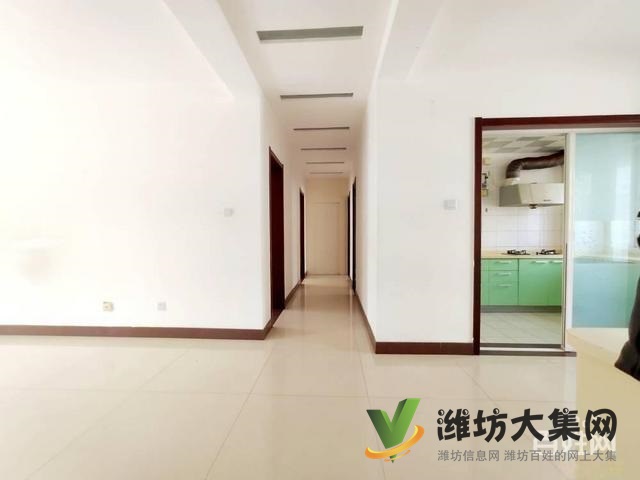 万达西 中丽景多层2楼 精装三室房型方正 潍坊中学