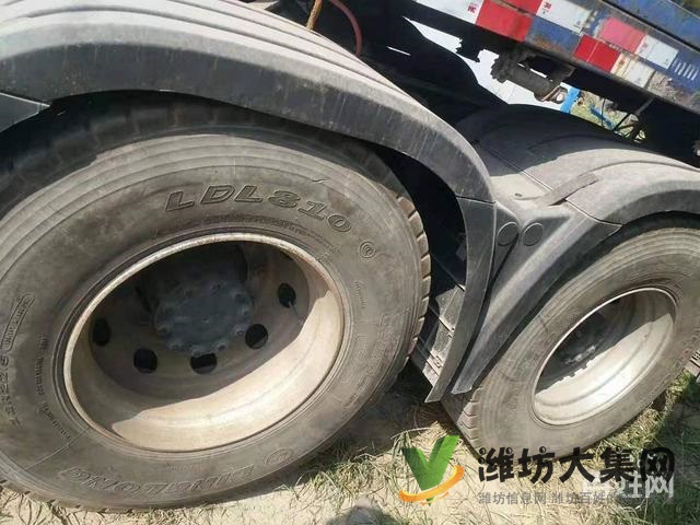 18年6月二手解放J6p牵引车 500马力双驱轻体