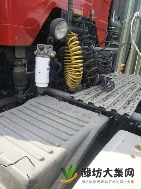 18年6月二手解放J6p牵引车 500马力双驱轻体