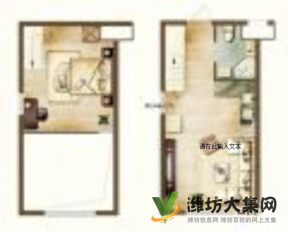 中金茶都1室1厅邻火车站精装温馨干净家具家电齐拎包