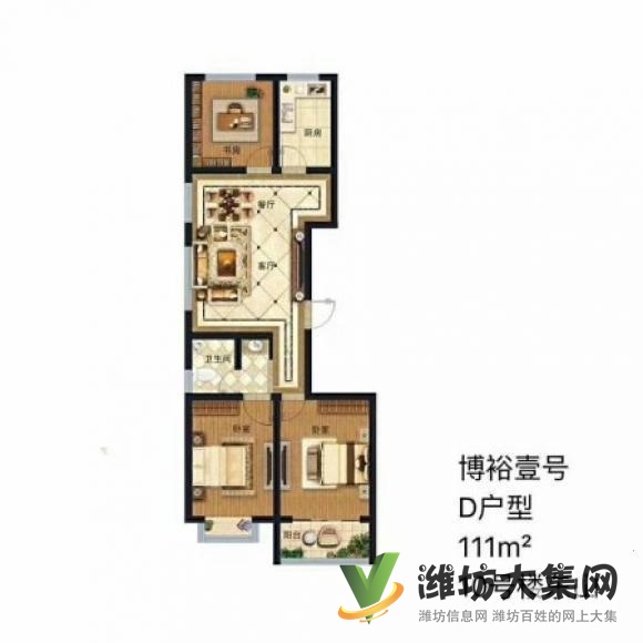 佳乐家近高铁北站 翡翠园 精装两室 家具家电齐全