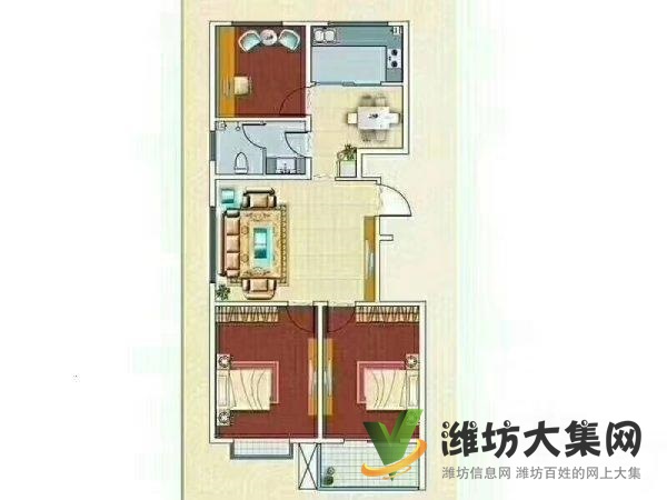 高铁北站近蝶园 精装三室 家具家电齐全 拎包入住