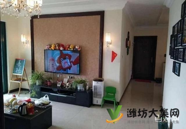 福寿街外国语恒大翡翠华庭,客厅朝阳精装修95万买四