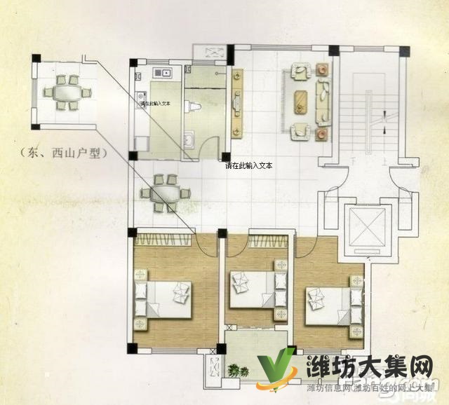 鸿禧花园品质小区,精装修装3房,全明户型,,带外置