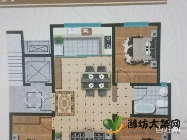 海龙学校 大华中央城和园电梯房 送车库 随意装修