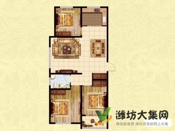 一中外国语近高铁北站 幸福名都 豪装三室 什么都有