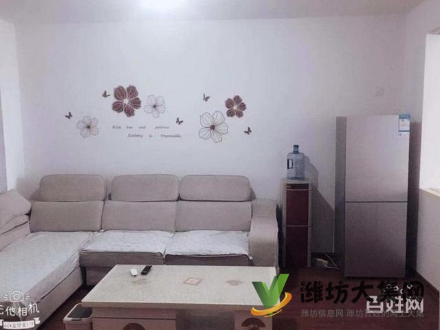 万达 泰华近2室2厅精装修 供暖 全套家具家电 拎包入住