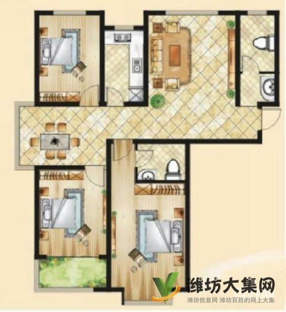 上城国际佳乐家近茂华东邻奥文精装好房!实景拍摄,拎包入住!!