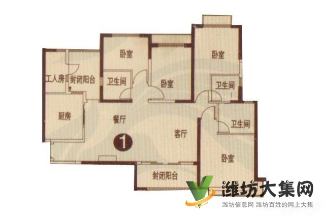 大观天下近 市府东南精装大四室全景观湖 采光好价格