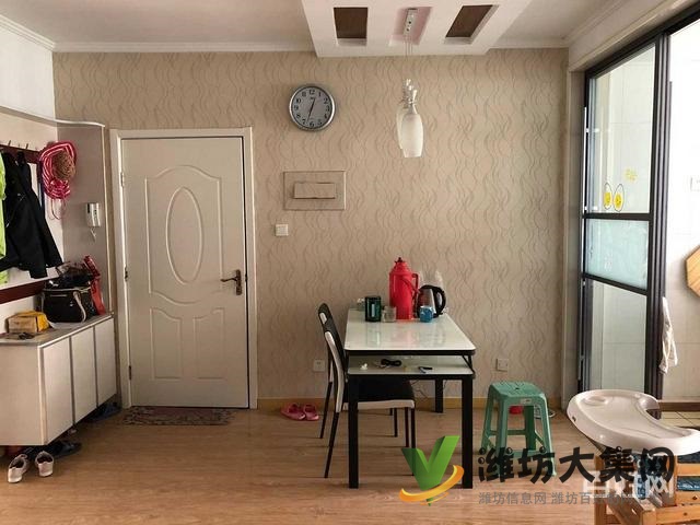 寒亭祥和家园 二期二楼3室2厅1卫 90平米，带地