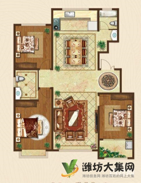 青云国际城，3室2厅2卫大H户型，房主急售急售