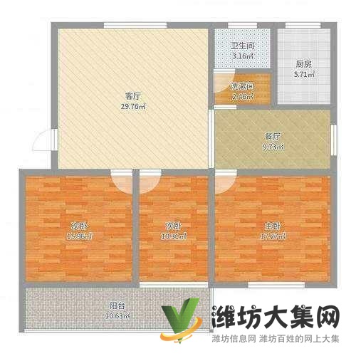 真贱，便宜124平大三室，龙泉太 阳城，送地下室，