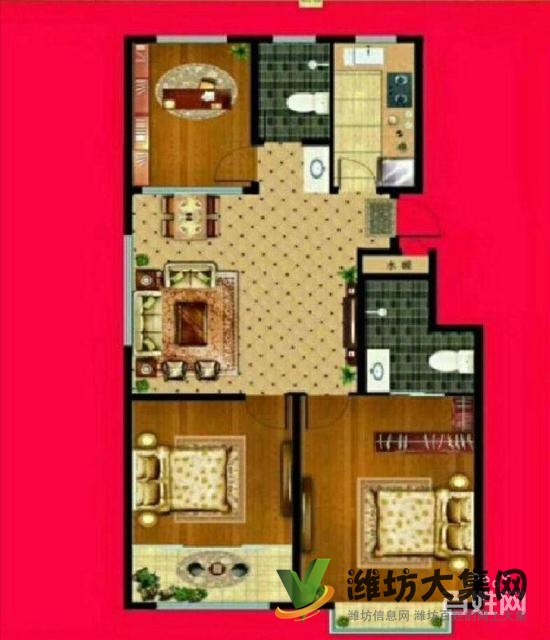 站南广场多层94平精装3室 带超大地下室 车位 看