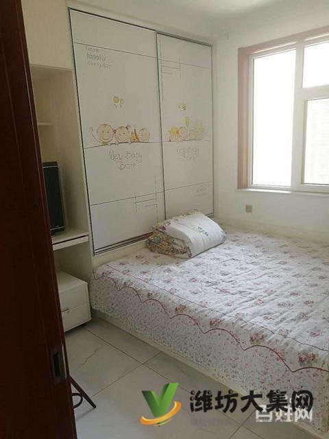 寒亭祥和家园 二期二楼3室2厅1卫 90平米，带地