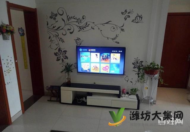 北海路 文华学校近新元盛景花园多层4楼精装3室火急