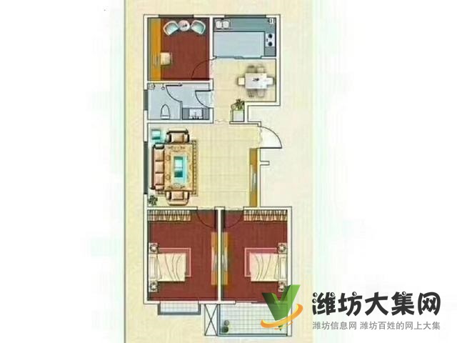 高铁北站近蝶园 精装三室 家具家电齐全 拎包入住