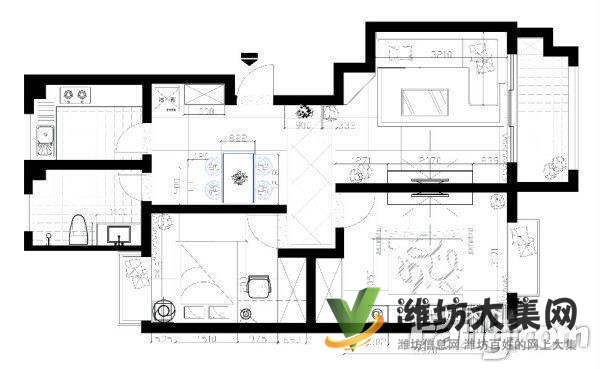 低首付 站南广场华府名城 大二室低于市场价45.8