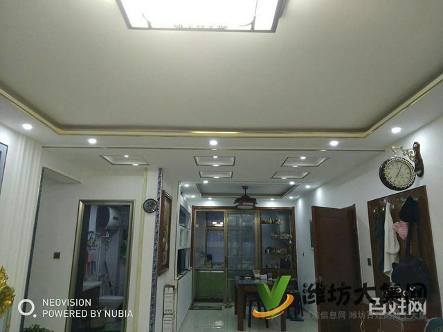 市北区湖景龙湾旁精装好楼层带地上车库 好房子