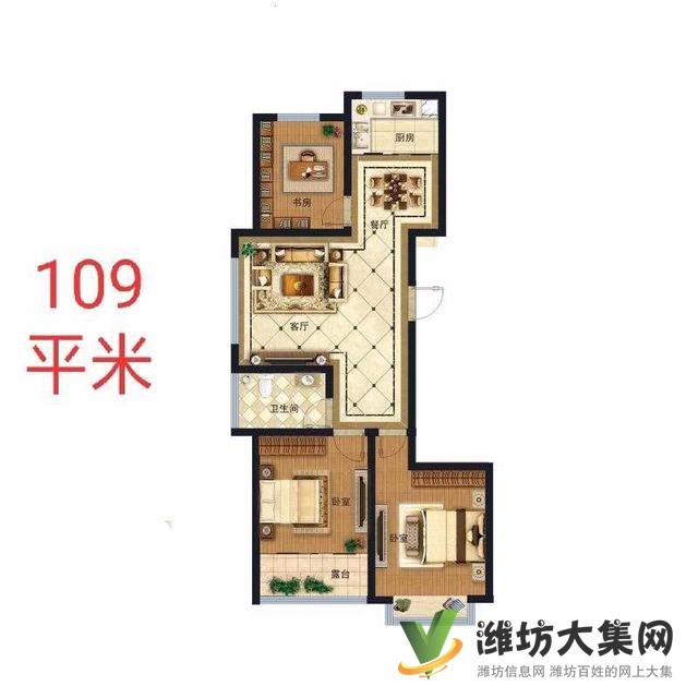 锦程中学电梯洋房南北通透三室两厅两室朝阳105平毛坯仅58万