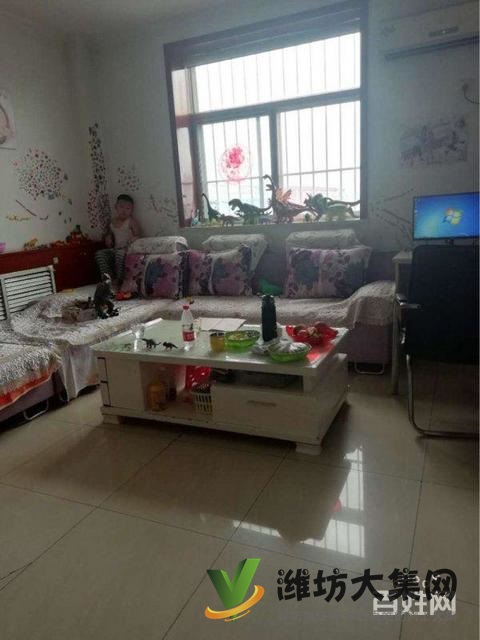 潍城区中心 东山客厅 带大窗 全明户型 低首付