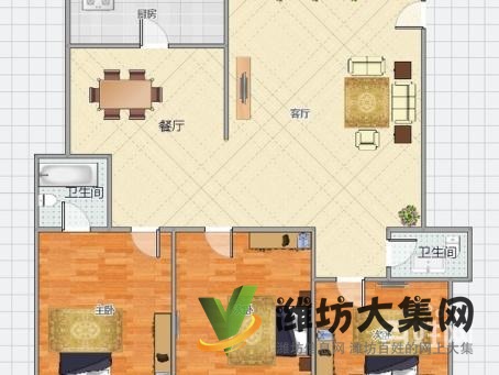 广文*** 东风街 鸢飞路名门现代城 精装三室朝阳108万急