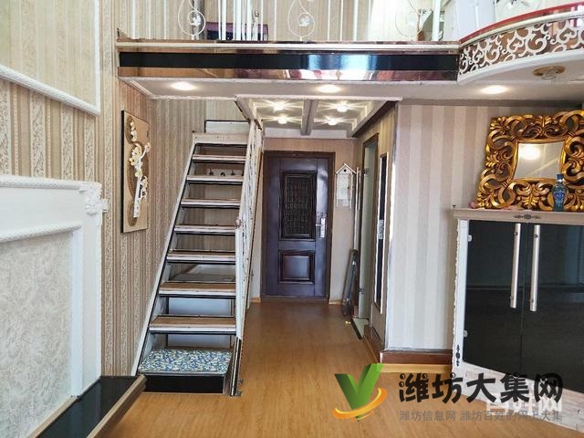 潍坊近 环宇五金 精装 豪装装修 挑空复式 有钥