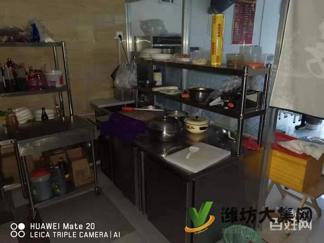 《迅租免费找店》潍城区青年路中华茶博城餐饮店转让