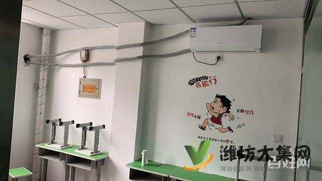 新华路乐川街临街二楼培训机构转让,可空转