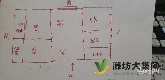 多层一楼三室精装南北通透好房,赠附房带全部家具家电