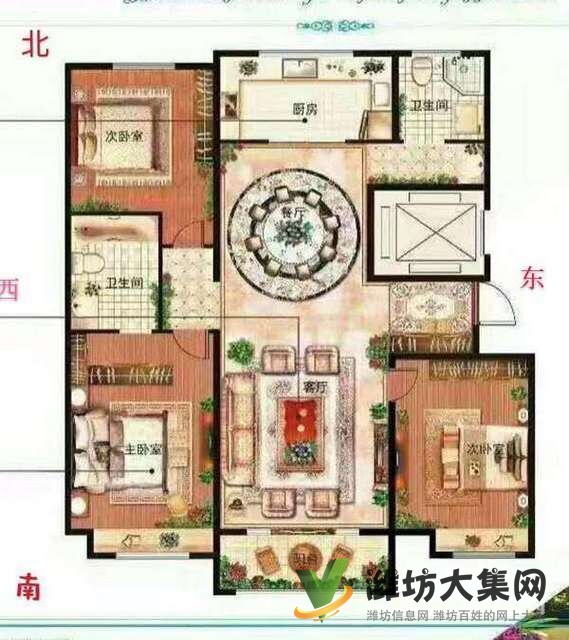 上城国际佳乐家福乐多近茂华公馆精装好房,大客厅朝阳,实景拍摄