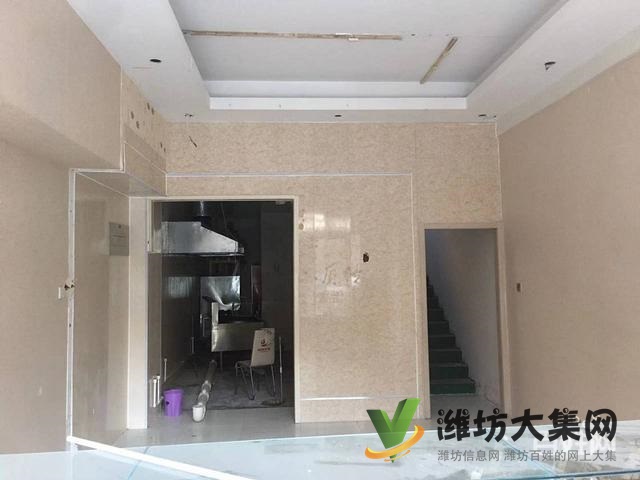 潍城奥文国际临街旺铺出租,无行业限制