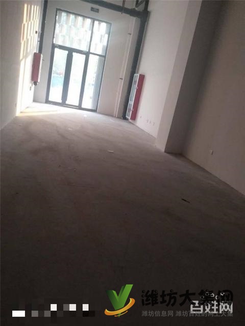 {快租}寒亭卉香路益新街上下两层优 质空铺出租