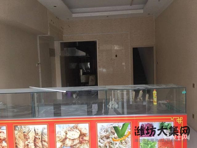 潍城奥文国际临街旺铺出租,无行业限制