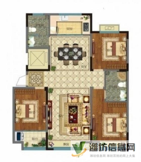 佳乐家近一实小 精装三室 大H户型 无税 交通便利