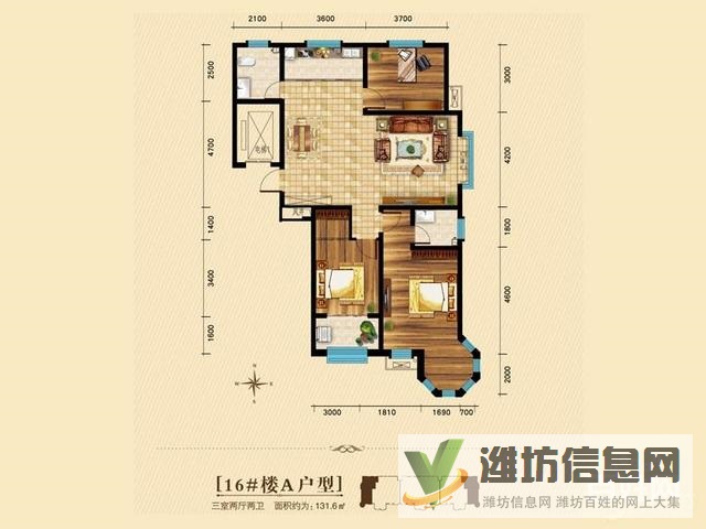 滨海北美枫情 世纪经典139平精装未住看好房价可议