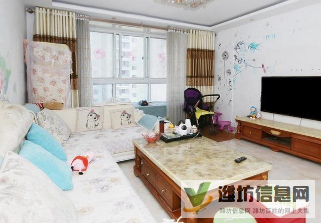 北海路旁 惠和园 H户型大开间 精装三居 自带幼儿