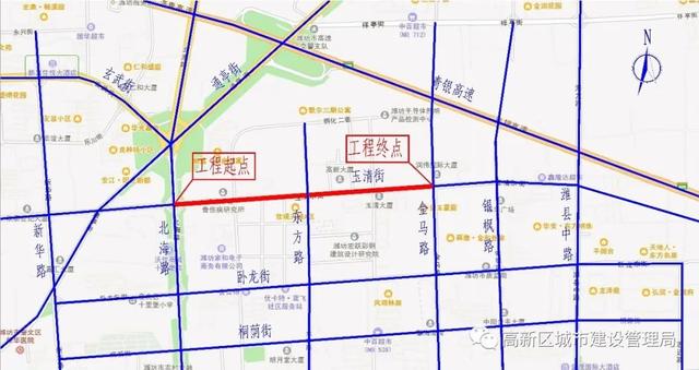潍坊市区多地修路，车俩出行需提前做好绕行准备