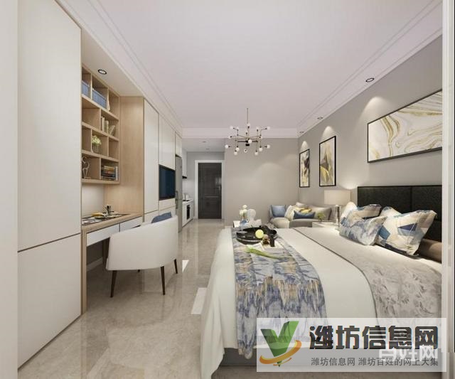 阳光100南向52平方公寓 只要 44万 有证 过