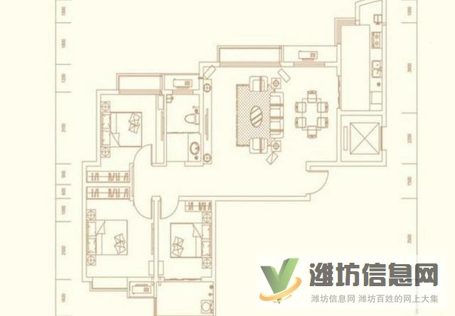 附属医院近!虞河畔!德润玫瑰熙园!123平!超大客