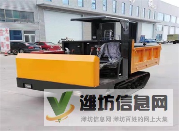 10吨农用履带运输车 水陆两用运输车 小型橡胶履带底盘