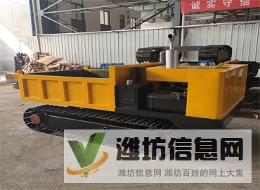 橡胶履带山地运输车 自卸履带翻斗车出售 建筑工程砂石运输车