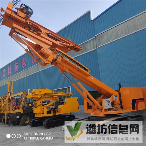 全液压履带式锚固钻机 高压旋喷钻机出售 7米锚固钻孔机出售