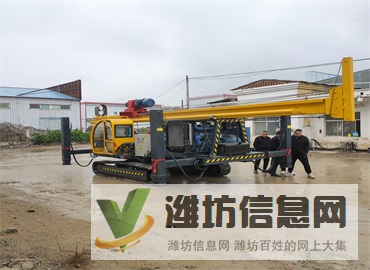 液压公路护栏打桩机 全角度打孔一体机械 小型防汛护栏打桩机