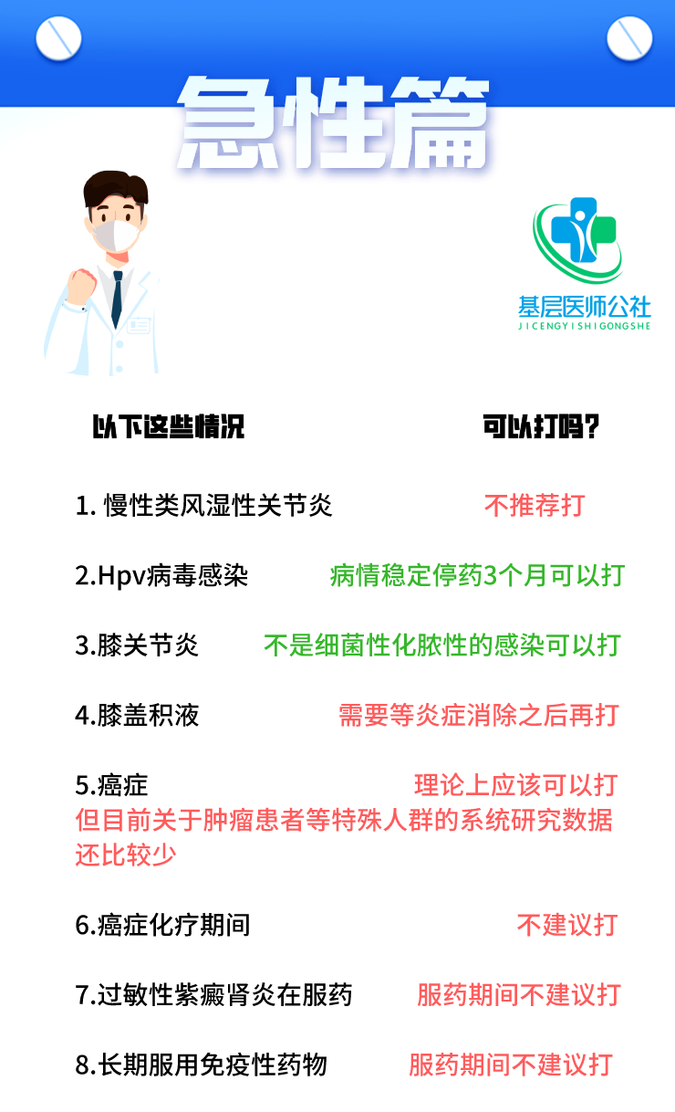 最新版新冠疫苗接种禁忌