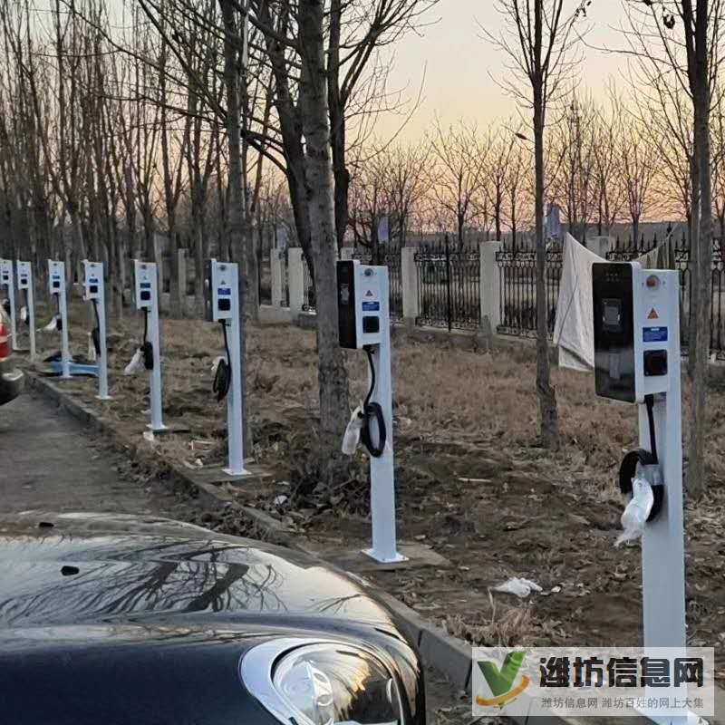 小区电动汽车充电站安装